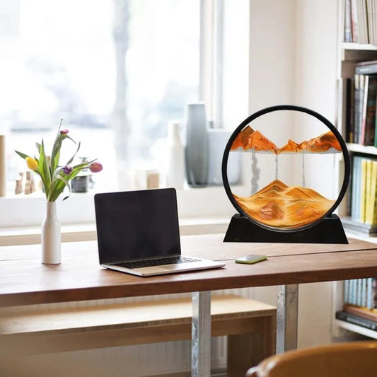 3D Moving Sand Art Sandscape Liquid Motion