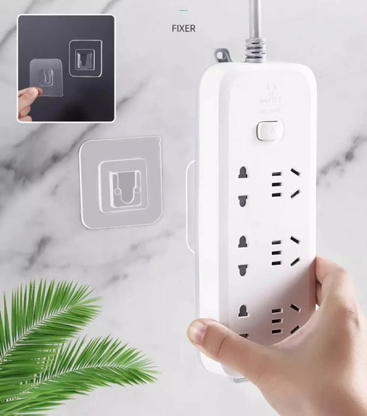 Strong Magic Hooks for Home, Décor, Kitchen, Washroom, Office, etc., Self-Adhesive (Pair Hooks - Pack of 10 Pairs, 20 Hooks)