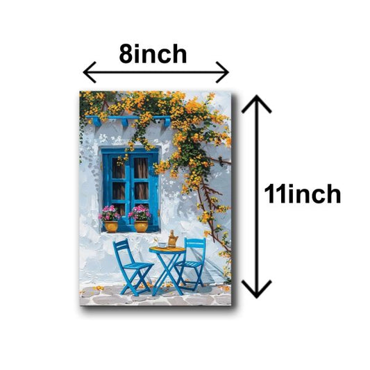 (Set of 5) Italian Vintage Home Art – Beautiful Wooden Frames for Home Decoration