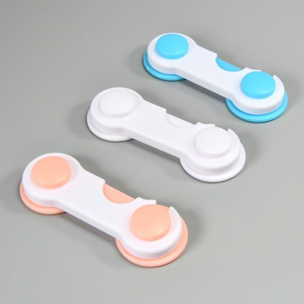 Child Safety Lock - Drawer & Sliding Door Lock for Children's Safety (3 Pieces)