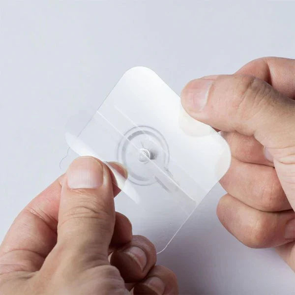 Magic Hooks for Home, Décor, Office, Washroom - Strong & Transparent (Nail)