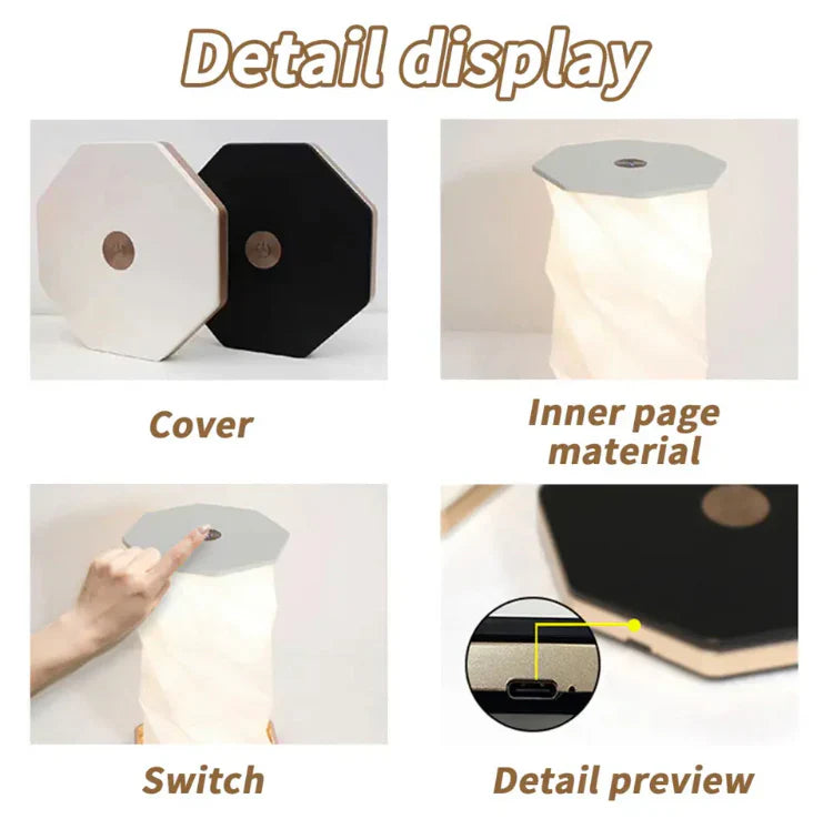 Folding Bedroom Lamp