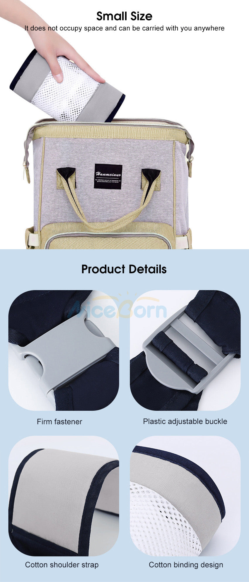 Beautiful Baby Carrier – Soft, Breathable & Comfortable for Newborns & Toddlers (0-3 Years)