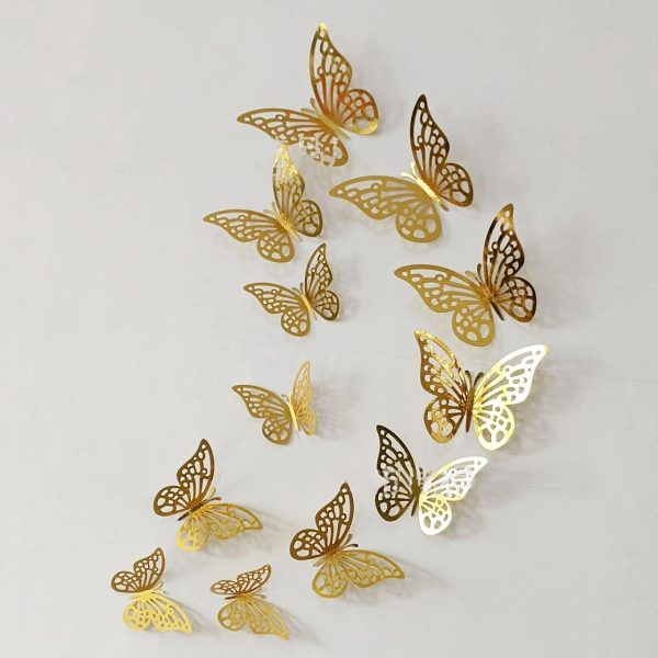 3D Butterfly Wall Stickers – Décor for Home & Kids' Room