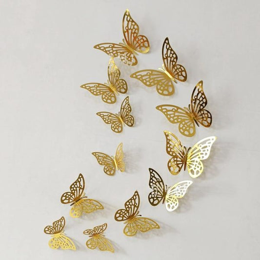 3D Butterfly Wall Stickers – Décor for Home & Kids' Room