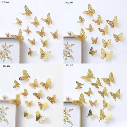 3D Butterfly Wall Stickers – Décor for Home & Kids' Room