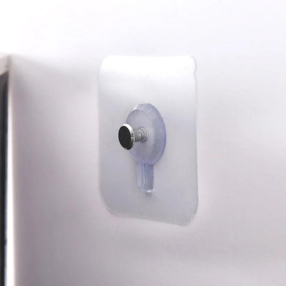 Magic Hooks for Home, Décor, Office, Washroom - Strong & Transparent (Nail)