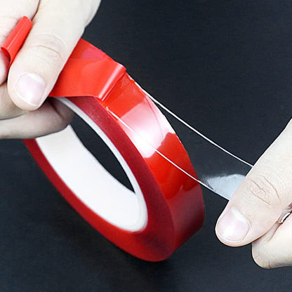 Heavy-Duty Double-Sided Transparent Tape – Strong , Removable (10mm x 10m)