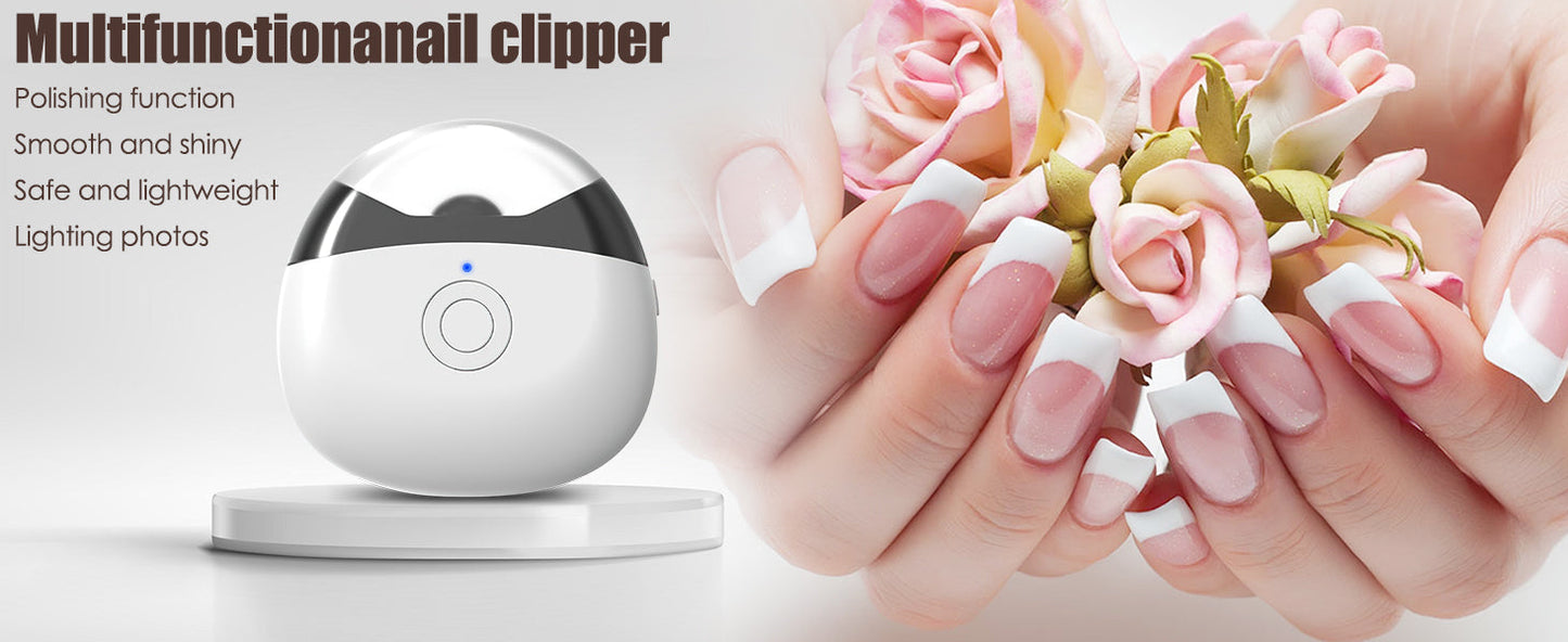 Rechargeable Electric Nail Clipper – Safe, Easy & Tension-Free Nail Cutting
