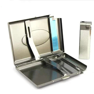 Windproof Smoking Cigarette Box