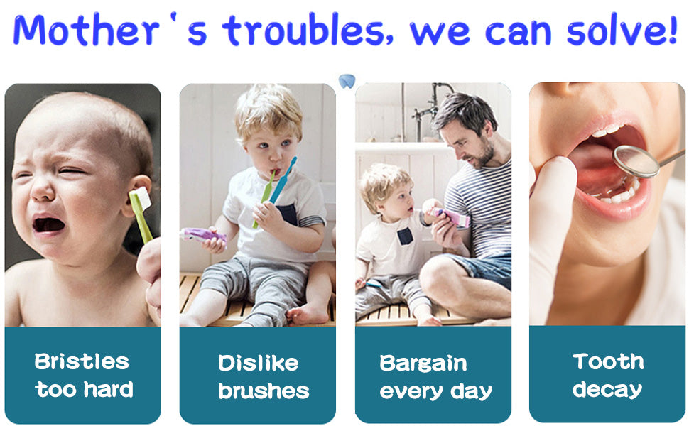 Baby Toothbrush – U Shaped, 360° Oral Cleaning for Kids (2-12 Years, Original Chieea Brand)