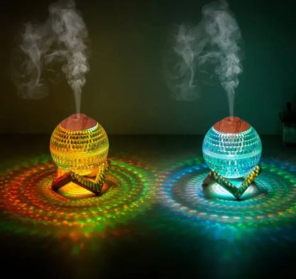 Crystal Ball Air Humidifier Lamp