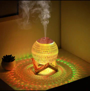 Crystal Ball Air Humidifier Lamp