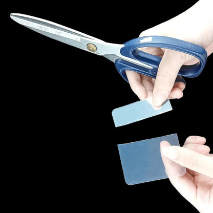 Strong Transparent Magic Stickers for Home, Kitchen, Washroom, Office, School (Double Adhesive, Both Sides)