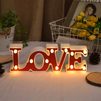 Love Décor Lights for Wall, Wedding and Bedroom