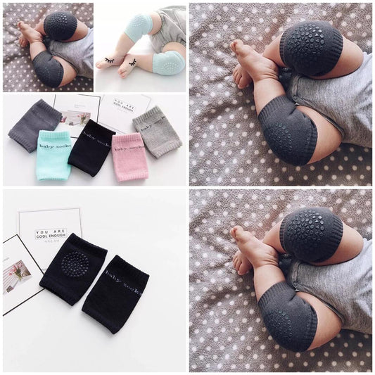 Baby Knee Pads – Soft, Breathable, Anti-Slip, Protective for Crawling & Walking Babies & Toddlers