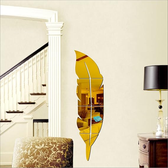 Beautiful Wall Leaf Mirror – Elegant Reflective Room Décor