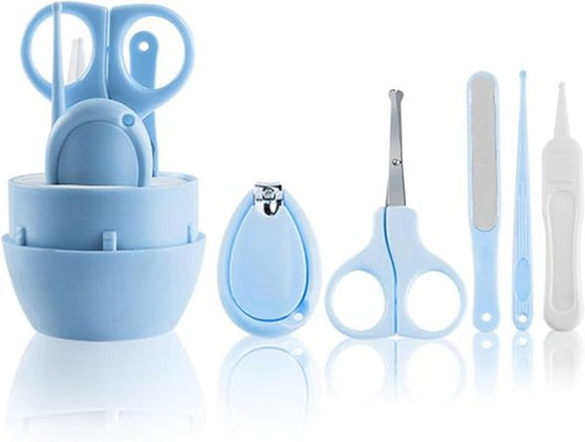 Baby Manicure & Grooming Kit – 4-in-1 Baby Nail Care Kit for Babies & Toddlers (Random Color)