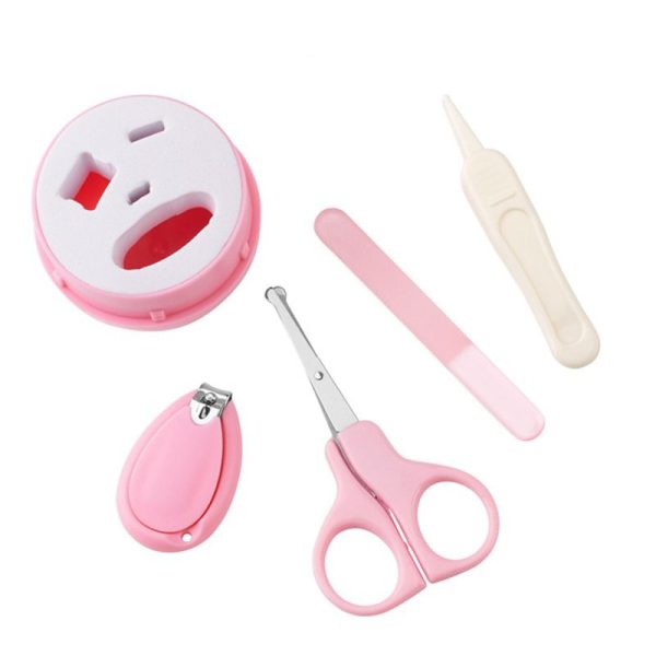 Baby Manicure & Grooming Kit – 4-in-1 Baby Nail Care Kit for Babies & Toddlers (Random Color)