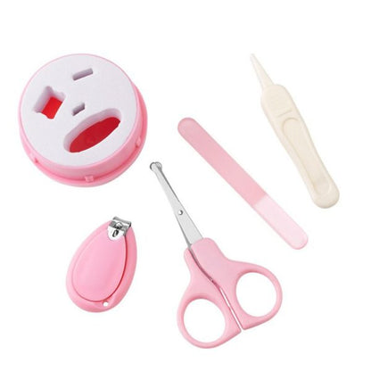Baby Manicure & Grooming Kit – 4-in-1 Baby Nail Care Kit for Babies & Toddlers (Random Color)