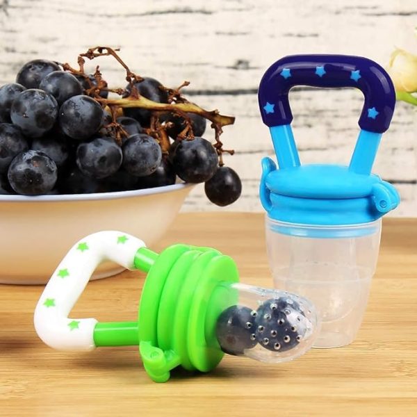🍓🍼 Baby Fruit Feeder & Teether  - Fresh Solid Food Pacifier