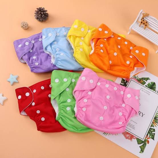 Washable & Adjustable Baby Cloth Diaper – Reusable, Flexible & Eco-Friendly (0-2 Years | 3-15 kg)