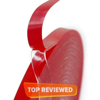 Heavy-Duty Double-Sided Transparent Tape – Strong , Removable (10mm x 10m)