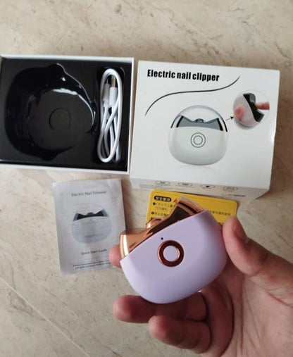 Rechargeable Electric Nail Clipper – Safe, Easy & Tension-Free Nail Cutting