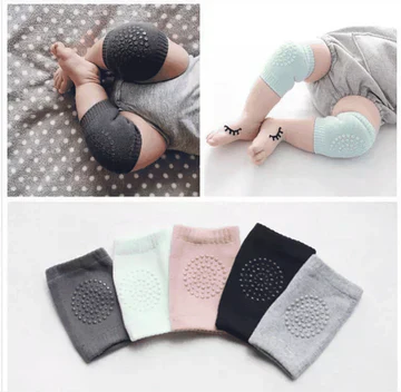 Baby Knee Pads – Soft, Breathable, Anti-Slip, Protective for Crawling & Walking Babies & Toddlers