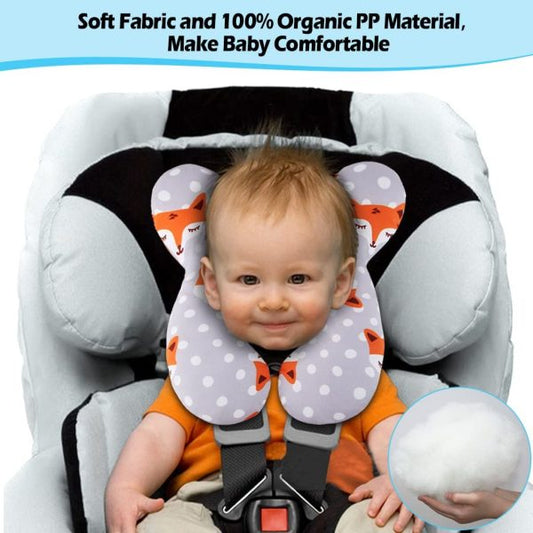 Baby Head & Neck Support Pillow - Protective Travel Pillow for Newborns and Kids