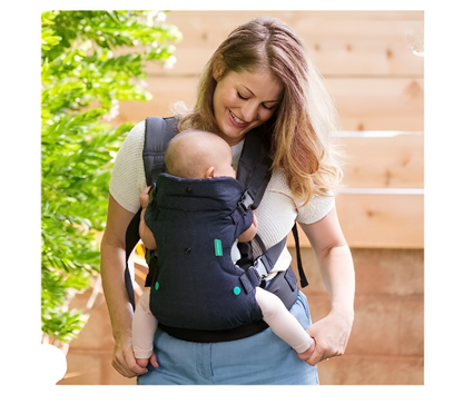 4-in-1 Baby Carrier Belt – Adjustable, Comfortable & Secure for Newborns & Toddlers (8-32 lbs)