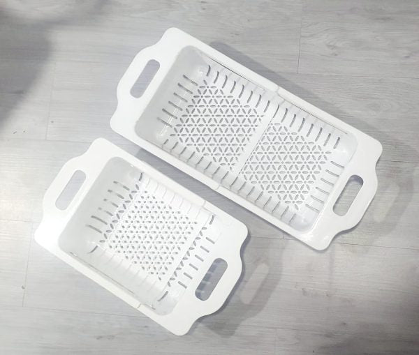 Multi-Function Kitchen Dish Drainer and Drying Rack – Sink Basket for Washing Vegetables, Fruits, Bowls, Utensils, etc.