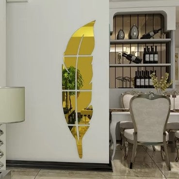 Beautiful Wall Leaf Mirror – Elegant Reflective Room Décor